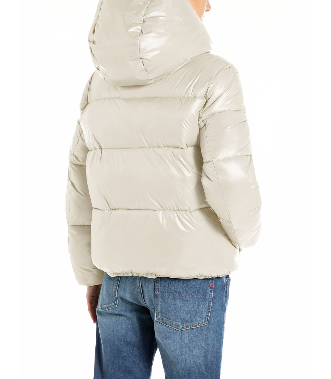 リバーシブル エコダウンジャケット 詳細画像 オフホワイト 2